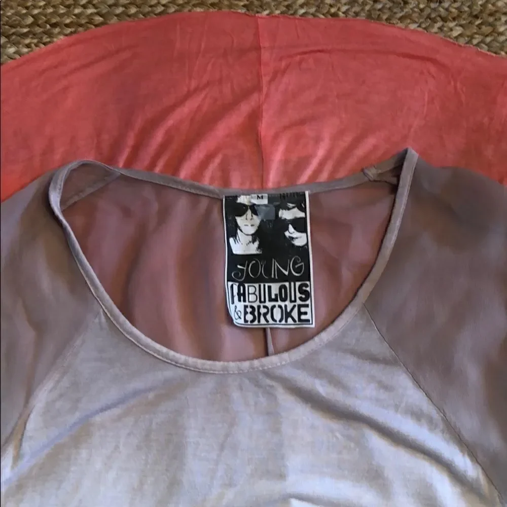 Young Fabulous & Broke Ombré Hi-Low Tank
